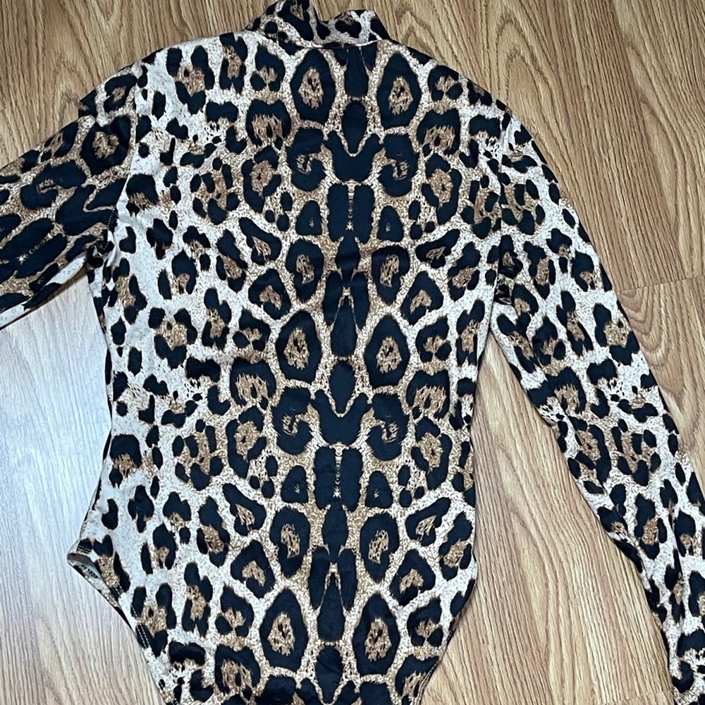 Cheetah Print Body Suit